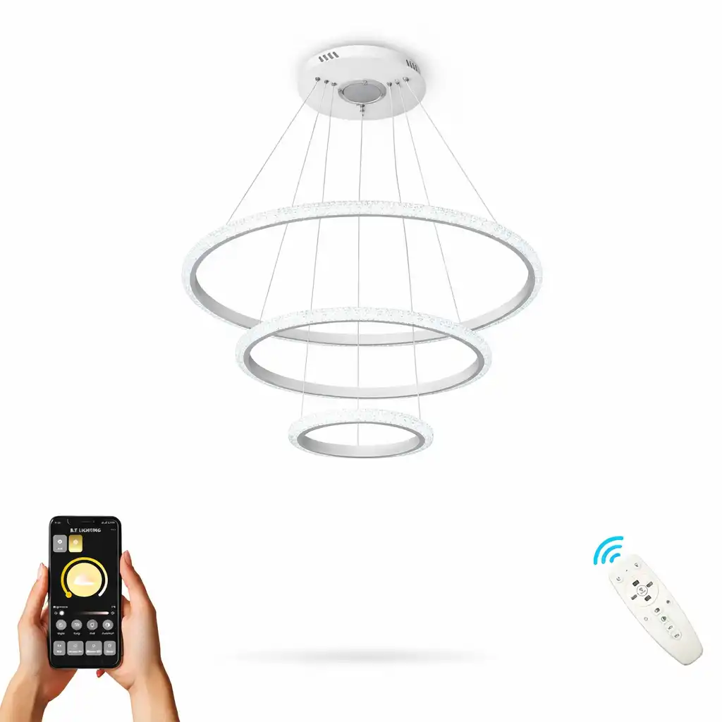 نجفة اوشن كريستال  سماعة +ريموت و ابلكيشن