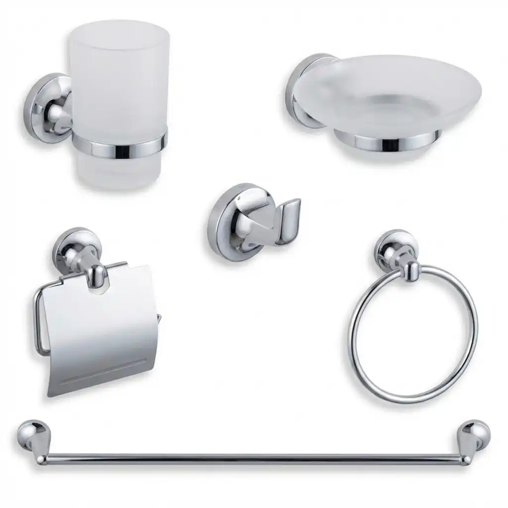 طقم اكسسوار سيدرا فضي