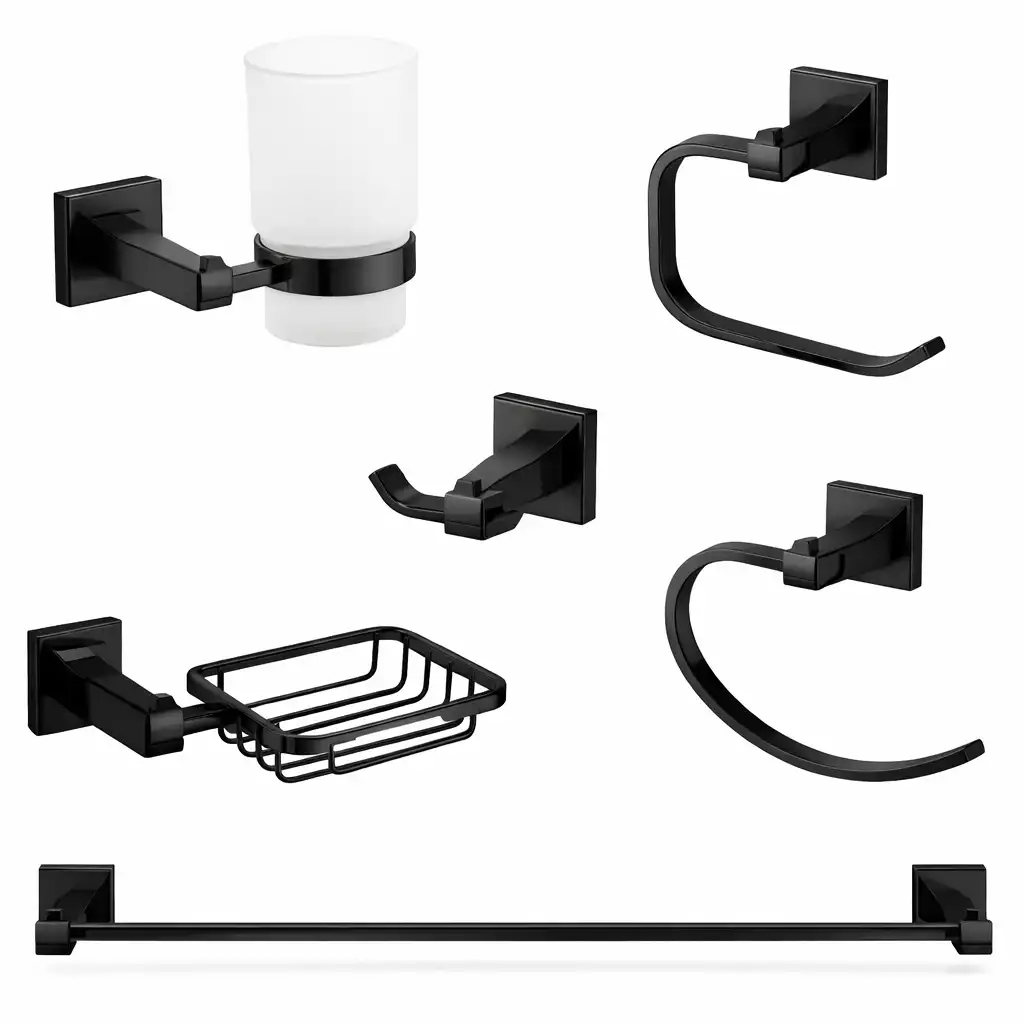 طقم اكسسوار الاصيل اسود