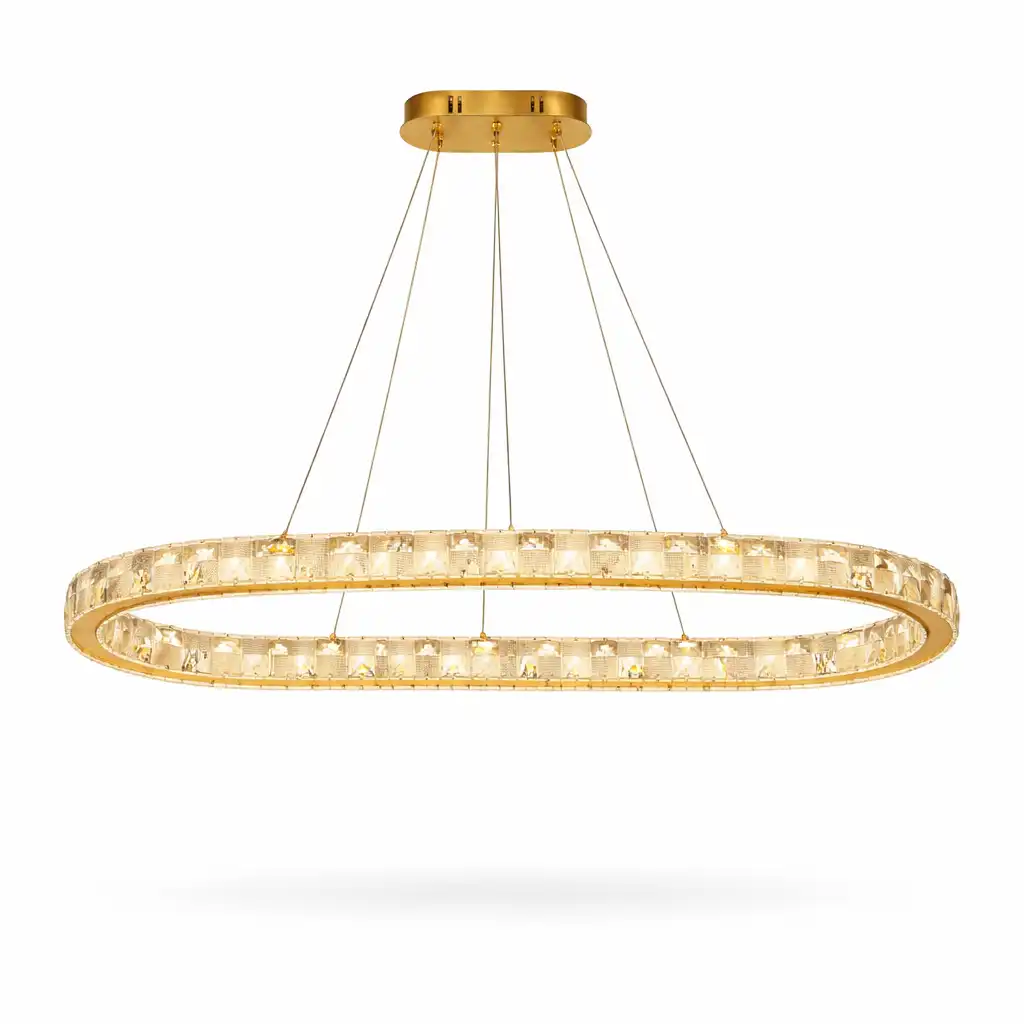 نجفة كريستال بيضاوي 26997