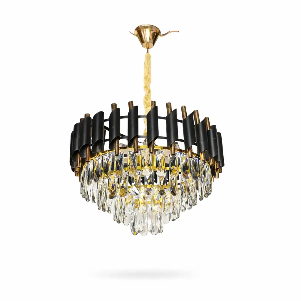 نجفة باسكت 50 سم اسود